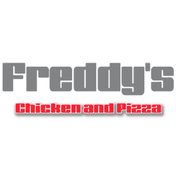 Freddy's Chicken and Pizza logo.